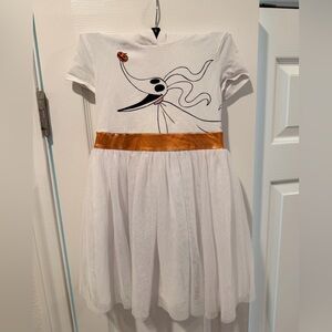Disney Cream Nightmare Before Christmas Girls Dress